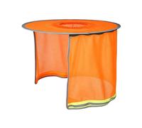 Hardhat Sun Shade, Full Brim Protector, Breathable UV Shield, 100x35cm Construction Safety Accessory, for Road Work Landscaping Roofing Painting Utility Labor Hot Weather Summer Outdoor Warehouse