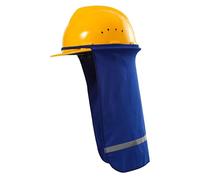 Hardhat Sun Shade Pare-soleil en maille respirante pour les ouvriers du bâtiment | Visière de sécurité réfléchissante, protection UV - Autorité auxiliaire, prévention de la surchauffe et ajustement