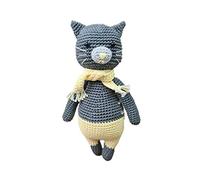 Hardicraft Kit de crochet à faire soi-même avec instructions et matériel pour chat Polly, env. 21 cm