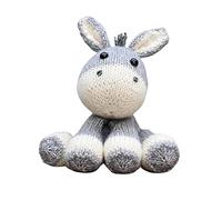 Hardicraft Kit de tricot à faire soi-même avec instructions et matériel pour âne lente env. 20 cm