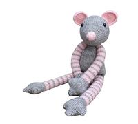 Hardicraft Kit de tricot à faire soi-même avec instructions et matériel pour souris Esther env. 39 cm