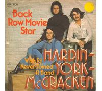 Hardin & York & McCracken - Back row movie star (1974) / Vinyl single [Vinyl-Single 7'']