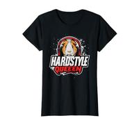 Hardstyle Queen - Cochon d'Inde avec écouteurs T-Shirt