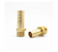 hardware 8mm 10mm 12mm 13mm 16mm OD Hose x M14 M16 M20 Metric Male Thread Brass Pipe Fitting Coupler Connector Splicer Pipe joint(M16x2 to 10mm) Plumbing Fittings