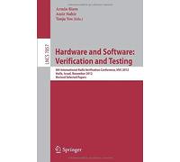 Hardware And Software: Verification And Testing