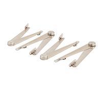Hardware Hinges1 x 2 x 4 x 5 x Support de couvercle pliable Charnière pour meubles d'armoire en métal rotatif pour meubles, fenêtres, portes, portes d'entrée, support de couvercle de bureau