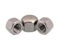 hardware nuts,acorn nut, 1/10pcs M3 M4 M5 M6 M8 M10 M12 M14 M16 304 Stainless Steel Hex Hexagon Decorative Short Low Cover Cap Blind Acorn Nut (Size : 2pcs M10)(10pcs M6)