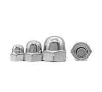 hardware nuts,acorn nut, 1-50pcs Acorn Cap Nut M3 M4 M5 M6 M8 M10 M12 M14 M16 M18 Stainless Steel Decorative Dome Cap Nuts Blind Nuts (Color : 304 Stainless Steel, Size : M14(2PCS))(304 Stainless Stee