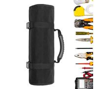 Hardware Sac de rangement pour outils - 36 x 12 cm, taille roulée, tissu Oxford résistant aux déchirures, étui de transport avec poignée antidérapante, pochette pliable robuste | Protection