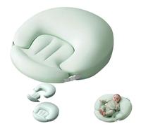 Hardware Tribe Coussin d'allaitement ergonomique amovible anti-reflux et prévention des crachats pour nouveau-nés, soutien au biberon/allaitement, antibactérien et respirant, confort de bébé