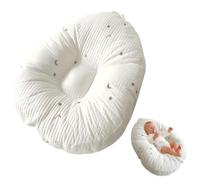 Hardware Tribe Coussin d'allaitement ergonomique amovible anti-reflux et prévention des crachats pour nouveau-nés, soutien au biberon/allaitement, antibactérien et respirant, confort de bébé