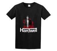 Hardwell Tshirt Funny Graphic Cotton Summer Tops Tee Shirts Black M
