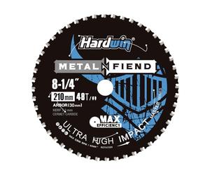 HARDWIN Lame de Scie à Métaux 210x30mm (48 Dents) - Plaques de Coupe en Céramique, Adaptée à l'Acier, Compatible avec Bosch/Makita