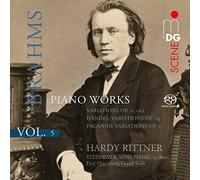 Hardy Rittner - Brahms: Piano Works 5 [New CD]