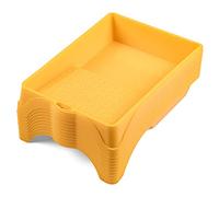 HARDY WORKING TOOLS 10x Bac à peinture - Largeur 25cm, Longueur 36cm - Bac à Peinture Murale - Accessoires Pour Peinture Murale - Plastique