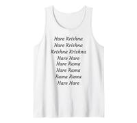 Hare Krishna Maha Mantra Sanskrit Chant Yoga Méditation Débardeur