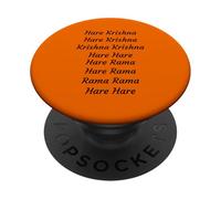 Hare Krishna Maha Mantra Sanskrit Chant Yoga Méditation PopSockets PopGrip Adhésif