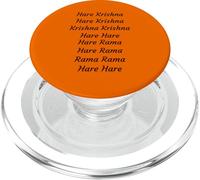 Hare Krishna Maha Mantra Sanskrit Chant Yoga Méditation PopSockets PopGrip pour MagSafe