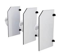 HARELA Paroi de séparation pour urinoir, Brise-Vue pour Urinoir Mural, Écran de confidentialité pour urinoir Mural pour Hommes, pour École/Bar, 90x40cm