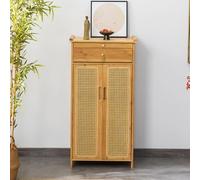 HARELA Table d'autel Bouddha, Meuble d'autel, Table de culte Domestique, Style Chinois rétro, Meuble Bouddhiste Chinois pour Salon(Light Brown,42cm/16.5in)