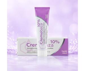 Harem's Crème Hydratante 10% Urée Visage & Corps, Peau Très Sèche et Sensible, Réparatrice, Apaisante, Sans Parfum, 125 g