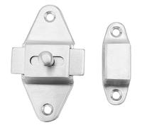 Harewtwy 1 PCS Serrure de Porte de Chambre à Boulons Serrure à Pêne Dormant Heavy Duty Door Slide Latc Serrure à Pêne Dormant Épaissie 304