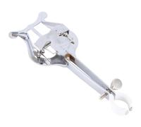 Harewtwy 1 Pièce Clip de Trompette Porte-Partition Fixation Clip-On Pied de Musique Portable Clip de Musique Argent Accessoires de Pupitre Musical