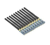 Harewtwy 10 Pièces CC1101 Module sans 433MHz avec Antenne SMA Module Émetteur-Récepteur sans