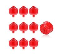 Harewtwy 10 Pièces Filtre pour Outil de Pulvérisation 58x68mm Mini Filtre Air-Eau en Plastique Étanche Boule Filtrante en Plastique Filtre à Outil à Haut Débit