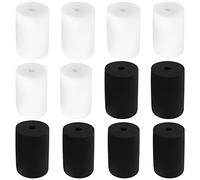 Harewtwy 12 PièCes SéRies 2 Tailles Inserts de Gobelet en Mousse pour Retourneur de Tasses pour Gobelets en PVC de 3/4 Pouces pour Gobelets de 10 Oz à 40 Oz