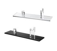 Harewtwy 2 Pièces Présentoir de Collection de Couteaux à Lame Fixe Supports de Présentoir de Couteaux en Acrylique Support pour Présentoir Large à Couteau