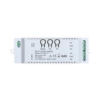 Harewtwy 2CH Tuya WiFi Switch DIY Minuterie WiFi Switch 7-32V USB 5V 2.4G WiFi Module Domotique pour Home IFTT