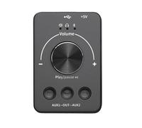 Harewtwy 3 Modes de Contrôle de Volume Bluetooth Compatible Le Contrôleur de Volume D'Ordinateur Prenant en Charge Une Muet en Un
