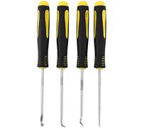 Harewtwy 4 Pièces Ensemble D'Outils De Crochet Racloir Joint D' Extracteur En Caoutchouc Joint Torique Crochet Joint De Tournevis Main Diy Outils Outils De Dissolvant