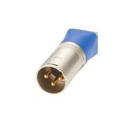 Harewtwy Adaptateur de Borne à Vis à 3 Broches Mâle XLR Solder sans Soudure XLR Block Microphone Connecteur Audio pour DMX512 PCM-0667