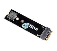 Harewtwy Adaptateur M.2 B-Key NVME vers PCIE Riser Board avec Module M.2 NVME vers Réseau 4G