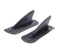 Harewtwy Aileron de Suivi de Kayak 2 PièCes, Aileron de de Bateau Gonflable Points de D'Aileron de Bord de Bassin Versant Accessoires de Remplacement en PVC