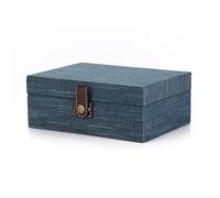 Harewtwy Boîte à Coffre au -Jewelry Organisateur Box-Wooden Decorative Trinket Jewelry Box avec Fermoir Memento Keepsake Gift
