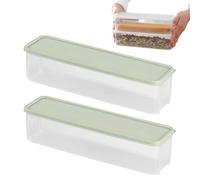 Harewtwy Boîte D'Aliments Étanche à L'Air avec Couvercles de Stockage et Boîtes de Crêpes, 2025 Nouveaux Contenants de Stockage Alimentaire Durables, pour la Cuisine