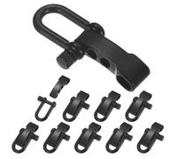 Harewtwy Bracelet Pack de Paracord-10 de Boucle de Boucle de Boucle-10 Idéale pour la Survie en Plein Air, le Camping, la Randonnée