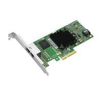 Harewtwy Carte Contrôleur Carte Contrôleur Gigabit Ethernet I350-T2V2 Carte Contrôleur Double Port I350AM2 PCI-E X4 2 Ports Serveur NIC Centres de Données pour Ordinateur de Bureau