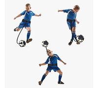 Harewtwy Ceinture D'Entraînement de Football Fournitures D'Entraînement de Football pour Les Enfants, Compétences de Contrôle du de Coup de Pied Pratique en Solo Aide à la Pratique Ceinture Rég