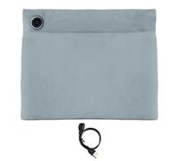 Harewtwy Chauffe-Mains Rechargeable en Peluche Graphène, Couverture Chauffante et Pliable, Rechargeable par USB