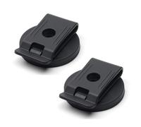 Harewtwy Clips Magnétiques pour Ceinture Porte-Outils Magnétique Robuste Organiseur de Ceinture Magnétique Noir pour Tournevis Clé Accessoires