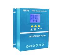 Harewtwy Contrôleur de Charge Solaire MPPT Système de Batterie 12 V Auto, Régulateur de Panneau Solaire PV 60A