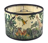 Harewtwy Décoration de Plante D'Oiseau en Forme d'oiseaux de Tambour Vert Vert pour Lampadaire, Lampe de Table dans la Chambre