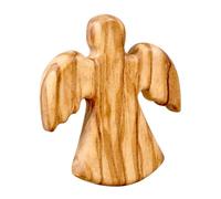 Harewtwy en Bois D'Olivier, Décoration de Prière de Baptême, Artisanat en Bois, Ornements, Cadeau, Ailes vers L'Intérieur