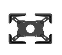 Harewtwy Enclos de Comprimé Support de Comprimé Mur D'Enceinte de Tablette de Tablette UTC-13 Noir