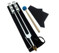 Harewtwy Ensemble de Diapasons, OTTO32HZ avec Vis de Base pour Guérir les Chakras, Thérapie Sonore, Garder le Corps, L' et L' en Parfaite Harmonie