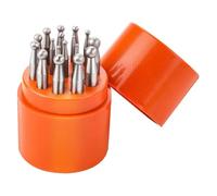 Harewtwy Ensemble de Poinçons à Dôme, Poinçons à Dapping, Outils de Formage Du Métal, Outils D'Estampage pour Façonner des Perles, 17 Pièces